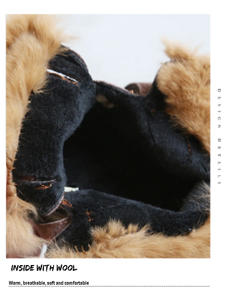 WinterCasualAthleticShoesStudent StyleWinterFlatChildren для ShoesLeatherMartin BootsSkidproofSoft SolesSnow сапоги