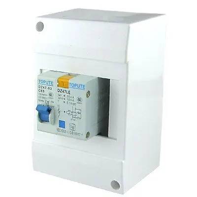 

C63 63A 50Hz 1 Poles Residual Current Protection Circuit Breaker