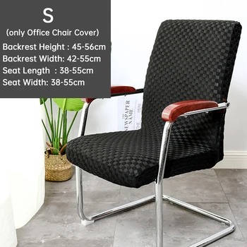 

Slipcovers Durable Soft Modern Removable Furniture Protector Office Chair Cover Washable Knitted Jacquard Computer Seat Stretch