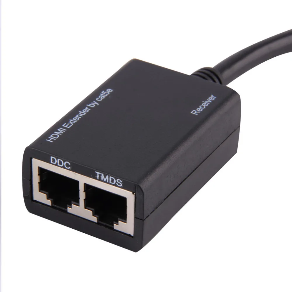HDMI по RJ45 CAT5e CAT6 UTP LAN Ethernet расширитель повторитель 1080p 3D