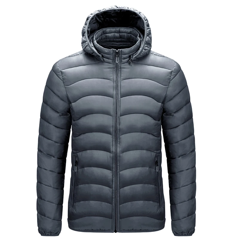 Men 2021 Winter Brand Warm Waterproof Thick Jacket Parkas Coat Men New Autumn Windproof Detachable hat Slim Parkas Jacket Men mens parka jacket Parkas