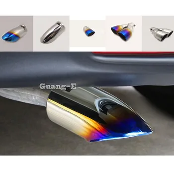 

For Nissan Kicks 2017 2018 2019 2020 Car Body Protect Cover Stainless Steel Muffler Pipe Outlet Dedicate Exhaust Tip Tail 1pcs
