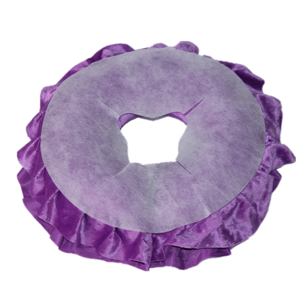 Professional Round Massage Table Bed Face Rest Cradle Pillow Headrest Neck Head Support Cushion Pad for SPA Salon Beauty Stores