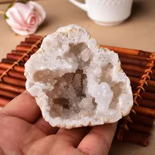 Grote Maat Natuurlijke Quartz Agaat Geode Snijden Kristallen Cluster Healing Stones Rock Minerale Specimen Quartz Diy Home Decoratie