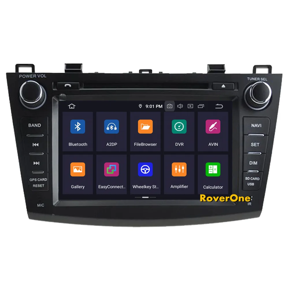 Flash Deal RoverOne Car Multimedia For Mazda 3 Mazda3 2010 2011 2012 2013 Android 9.0 Car DVD GPS Navigation Bluetooth Auto Radio Stereo 6