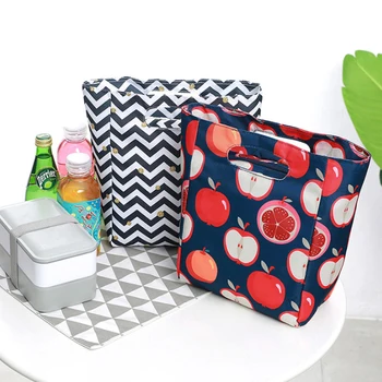 

Picnic Lunch Bag Dinner Women Thermal Insulated Cooler Box Portable Food Container Pouch Keeping Bento Organizer Supplies Items