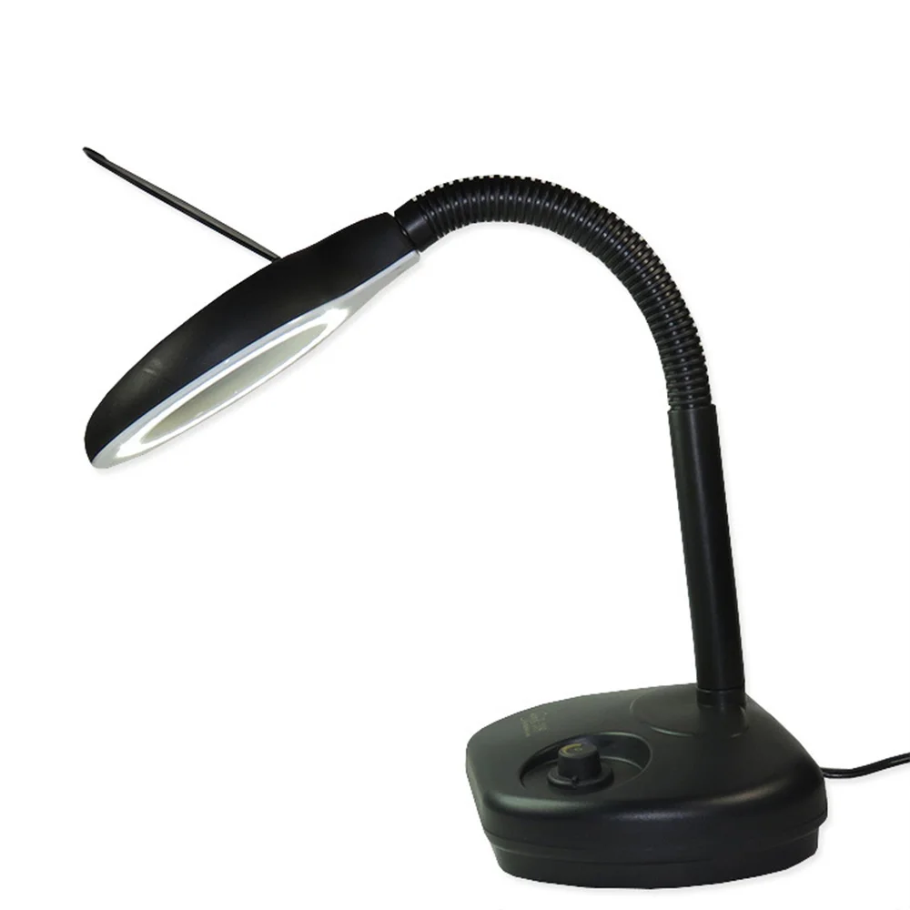 

Magnifying Glass 18W Desk Lamp Desktop 5-10x Adjustable Brightness LED Energy Saving Lamp