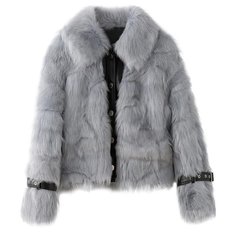 

Autumn Winter Coat Women Clothes 2020 Korean Vintage Real Fur Coat Female Wool Genuine Leather Jacket Sheepskin Tops ZT4283