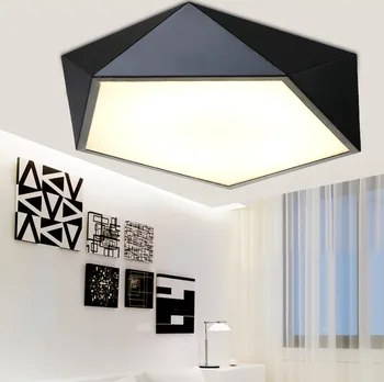 

modern led Ceiling Lights Square Rings For Living Room Bedroom Home AC85-265V Modern Led Ceiling Lamp Fixtures lustre plafonnier