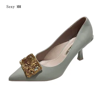 

High Heels Women Pumps High Heel Shoes Stiletto Woman Party Wedding Shoes Kitten Heels