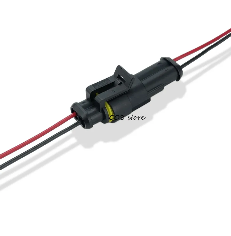 2 Pin Connettore Femmina E Maschio Impermeabile Con Pin S E - Foto 11