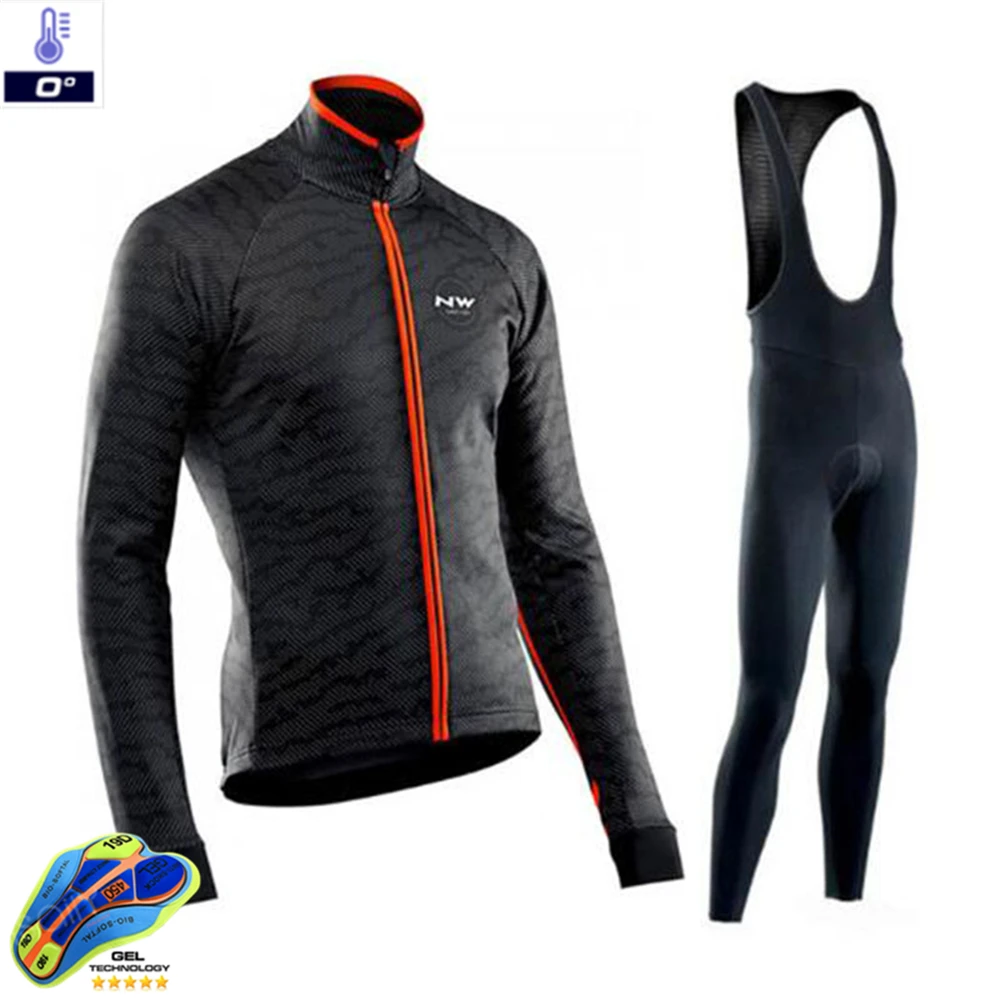 

2019Northwave Pro Team Winter Warm Biker Wear Ropa Ciclismo Long Sleeve Mountain Bike Bike Wear Outdoor Sportswear Free Shipping