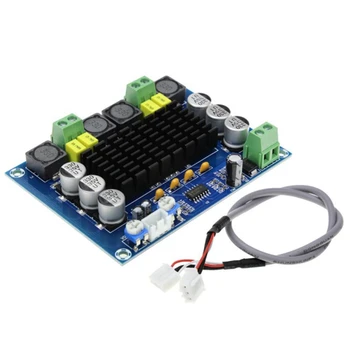 

2Pcs XH-M543 TPA3116D2 High Power Digital Power o Amplifier Board Dual Channel 2X120W