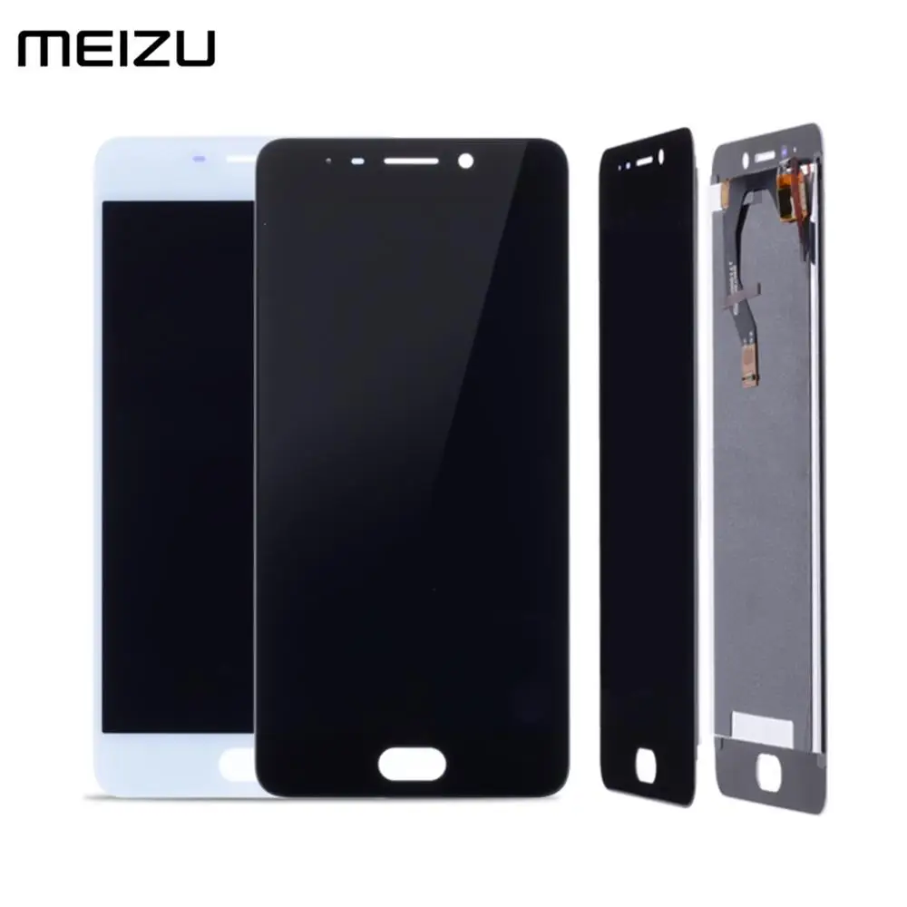 Продажа Дисплей для Meizu M6 Note M721H M721Q M721W font b LCD b font в сборе с тачскрином на рамке Оригинал 5.5. черный белый
