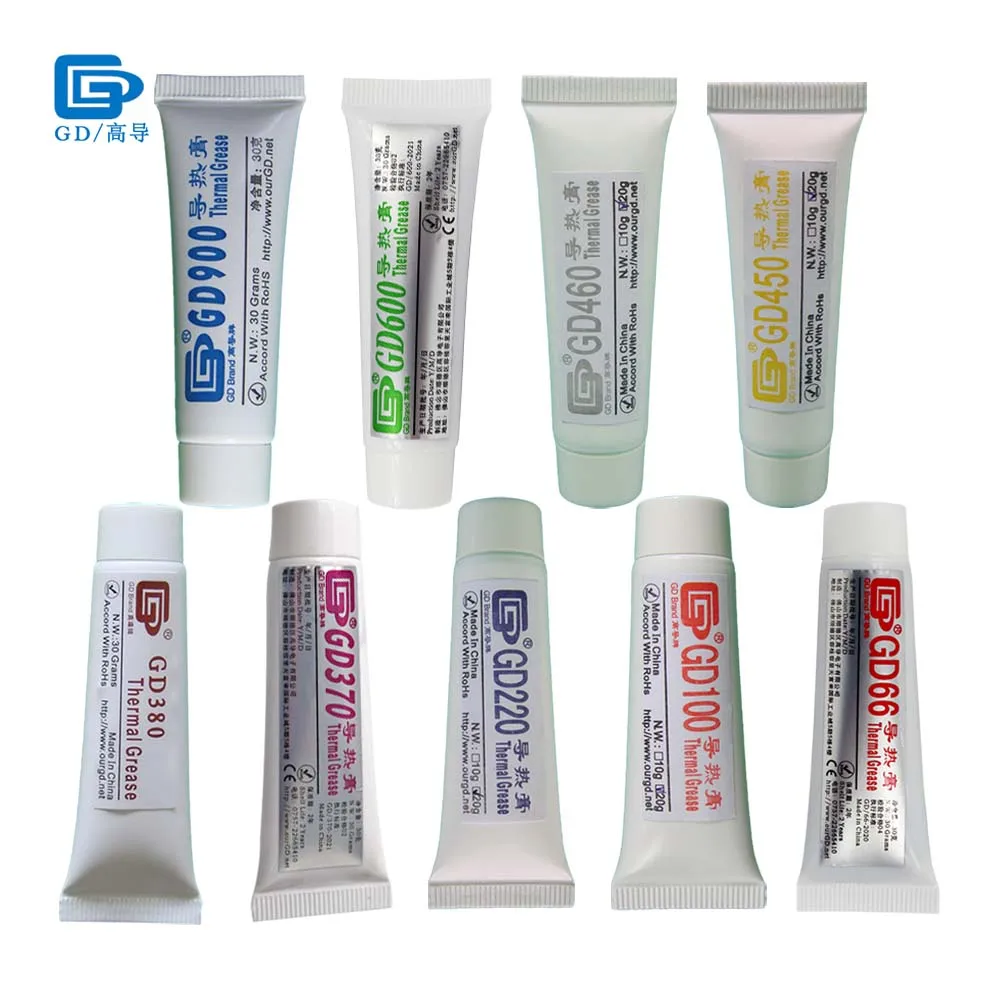 Series CPU Plaster Heat-Sink Thermal-Grease-Paste Soft-Tube GD900 Compounds Brand Packaging