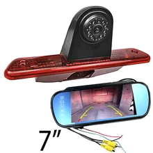 كاميرا الرؤية الخلفية CCD مع ضوء الفرامل ، وشاشة وقوف السيارات ، وكاميرا الرؤية الخلفية ، لسيتروين جامبي ، بيجو إكسبرت ، تويوتا برويس 2007 2016