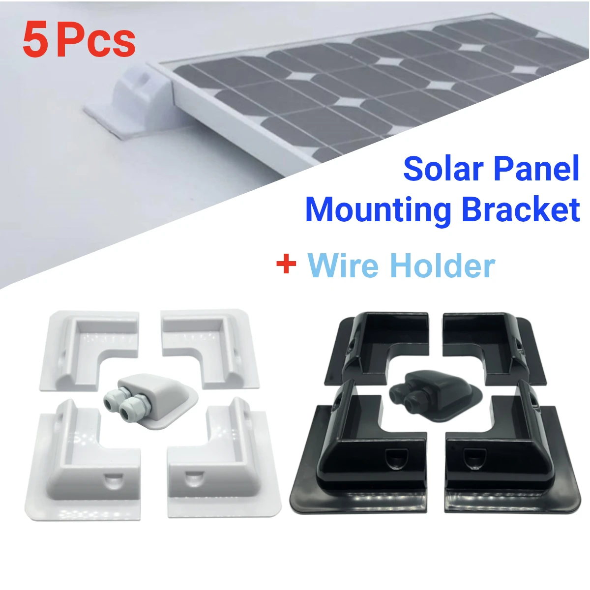 Presse-étoupe solaire à double entrée ABS pour tous les types de câbles, 2  mm² à 6 mm², panneaux solaires, camping-car, remorque de voyage, cabine de  bateau - AliExpress