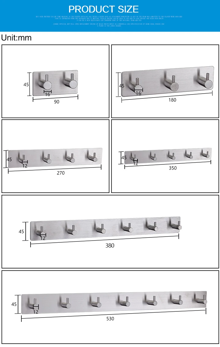 GAPPO Robe Hooks 5 clothes hook stainless steel Hooks Wall mount Tower Holder Bathroom Wall Mount Multi-functional Towel Hanger GAPPO Robe Hooks 5 clothes hook stainless steel Hooks Wall mount Tower Holder Bathroom Wall Mount Multi-functional Towel Hanger