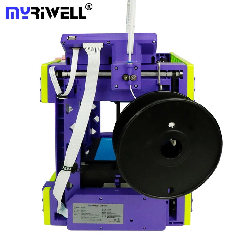 

Myriwell mini 3D printer PLA filament FDM easy for beginner RLD-200C