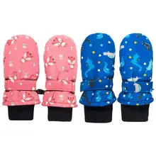 Зимние перчатки для сноуборда для мужчин и женщин для катания на лыжах, езды на велосипеде, теплые, термальные, ветрозащитные, для улицы, Нескользящие, лыжные перчатки