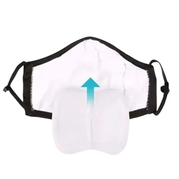 

50pcs mask pad protective gasket replaceable filter dust-proof breathable three-layer mask gasket