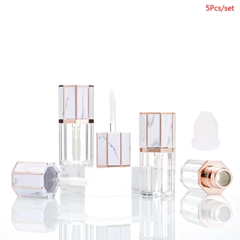 

5Pcs 5ML Star Anise Lip Gloss Tube DIY Containers Bottle Empty Cosmetic Tubes