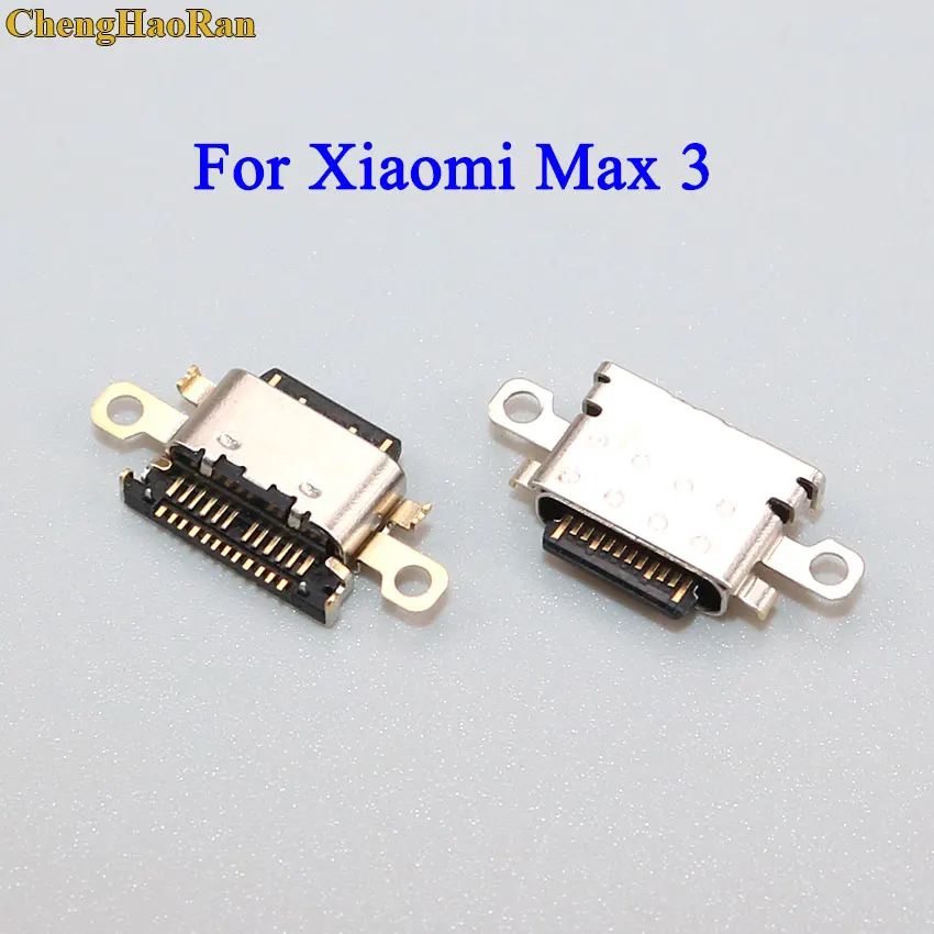 

ChengHaoRan 1pcs for Xiaomi MI MAX 3 MAX3 Charge port dock socket plug Charging port connector for xiaomi max 3