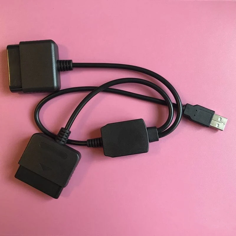 Адаптер 2 в 1 конвертер без драйвера для Sony PS1 PS2 Play Station джойпад геймпад на PS3 ПК