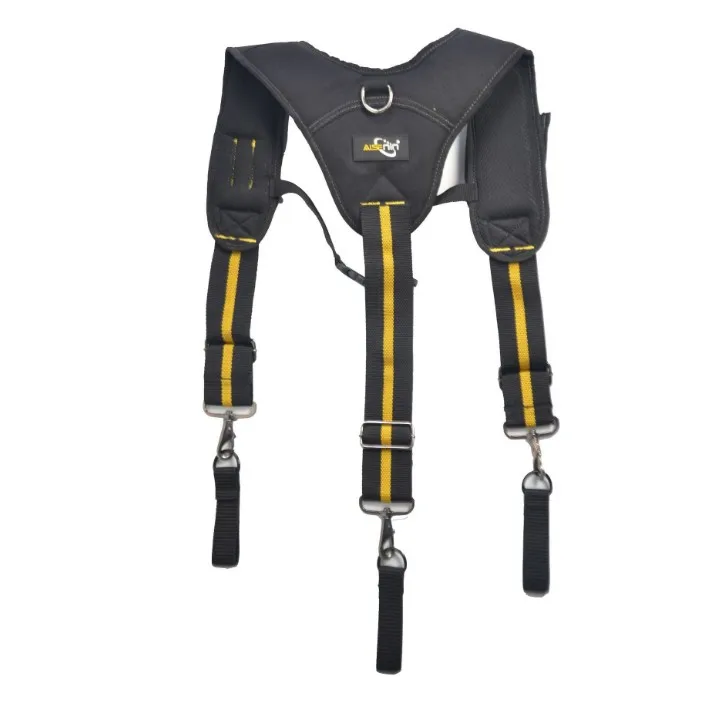 Work Tool Belt Y Type Men Tooling Suspender Can Hang Tool Bag Reducing Weight Multifunction Tooling Strap Heavy Braces Suspende