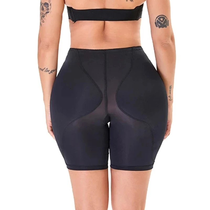 Butt Lifter Hip Enhancer Low Waist Padded Shaper Control Panties Booty Pads Seamless Push Up Buttock Shapewear for Women Shorts