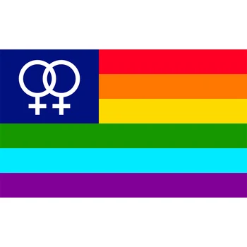 

Jisper 90x150cm LGBT Gay Pride Rainbow Flag