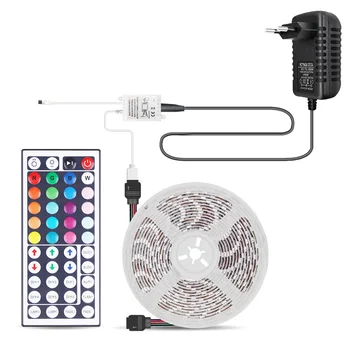 

Waterproof LED Strip Light RGB 44-key Remote Cupboard Wardrobe Night Lamp
