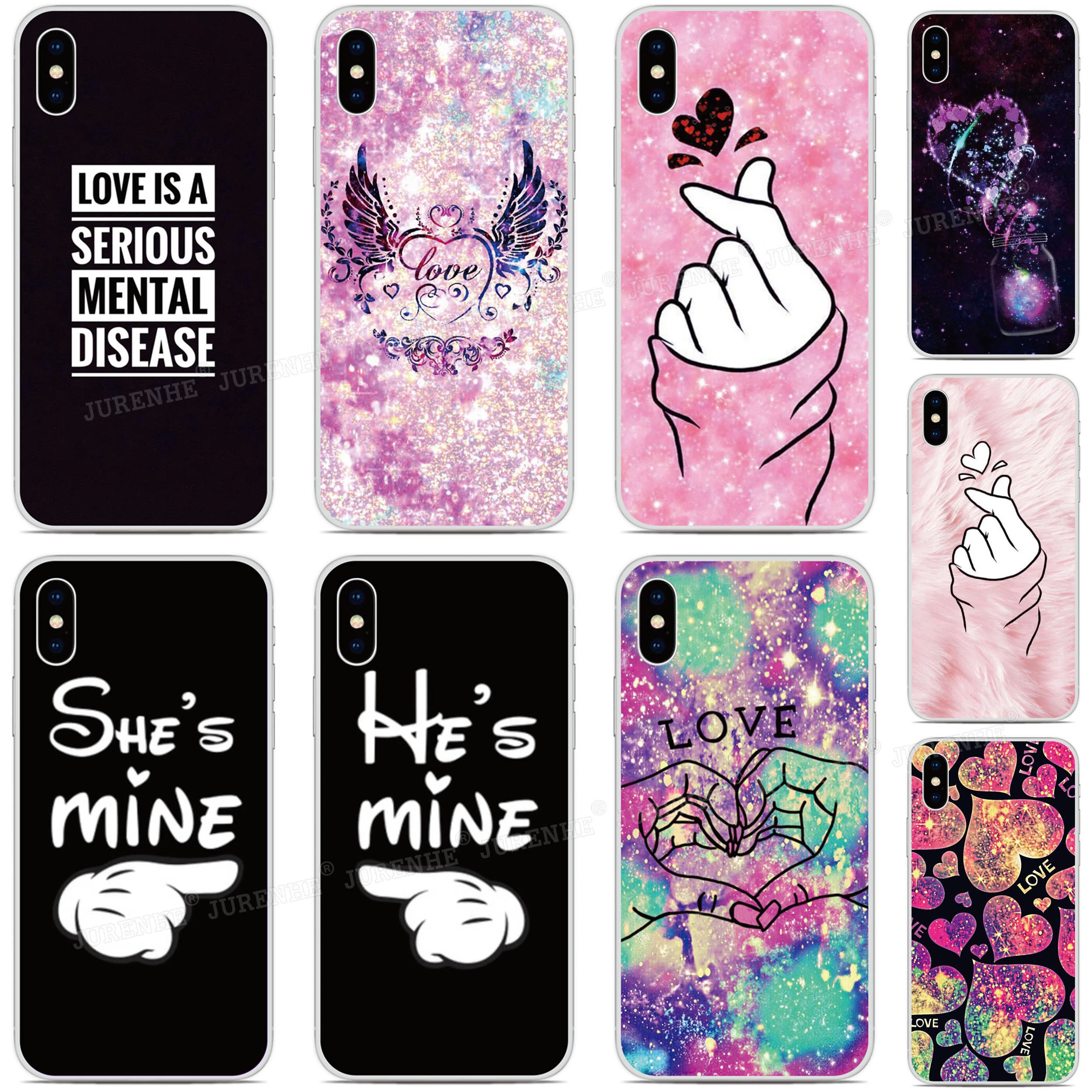 Print Love Heart Soft TPU Case For Wiko Y81 Y61 Y80 Y70 Y60 Y50 Sunny 5 View 5 Plus 4 3 Pro Wim Lite U Feel Prime Cover|Phone Case & Covers| - AliExpress