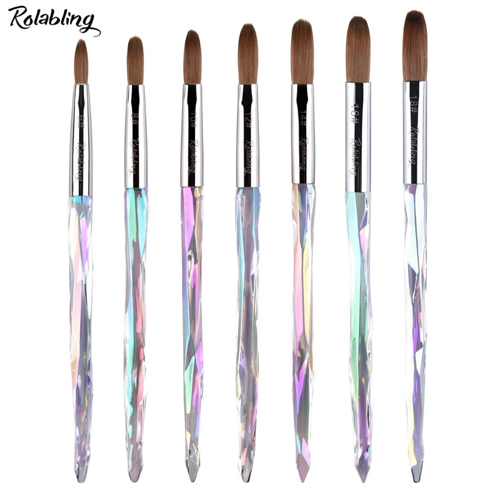 Kolinsky Sable Nail Brush Acrylic Nail Brush Nail Extension Tools