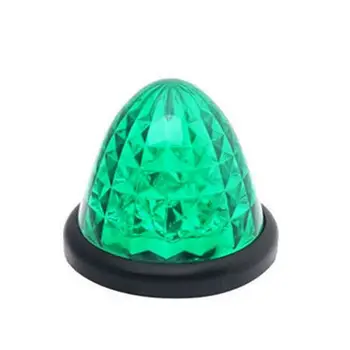 

Trailer Beehive Lights 16-LED Cab Sleeper Grommet Green Lights 12/24v DC