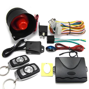 

One Way Car Alarm System with Remote Control Anti-theft Device for 12V DC Vehicle Central Car Door Lock System Burglar Alarm