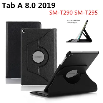 

PU Leather Folio for Coque Samsung Tab A 8.0 2019 Case Protect Cover for Samsung Galaxy Tab A 8 Case A8 SM-T290 T295 T297 Coque