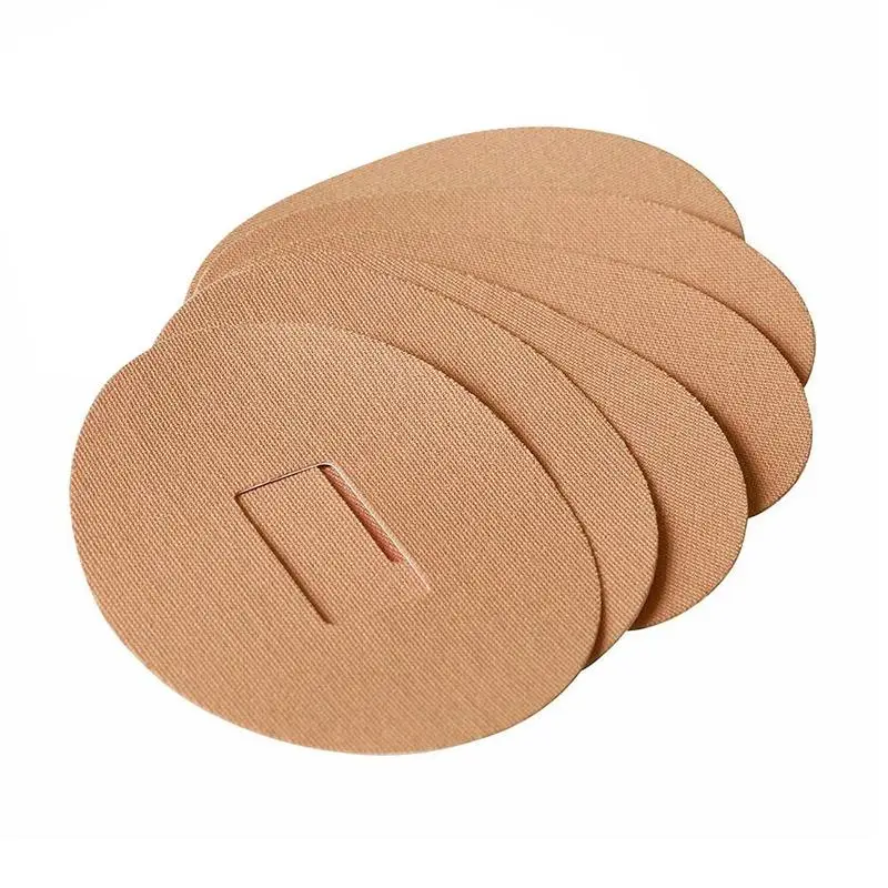 

6 Patches Extra Strength Adhesive Waterproof Dexcom CGM Patch Latex Free Hypoallergenic Pre Cut Detector Auxiliary Sticker