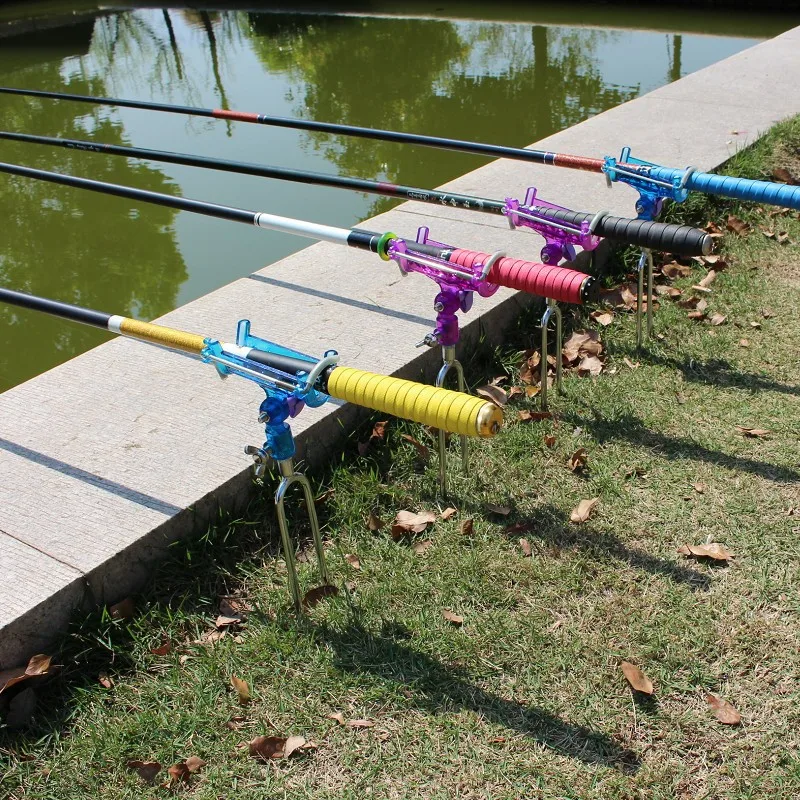 

Yue bao Anti-slip Battery Holder Pole Rod Sea Fishing Rod Dual Purpose Universal Fishing Rod Holder Anti-slip Multifunction Brac
