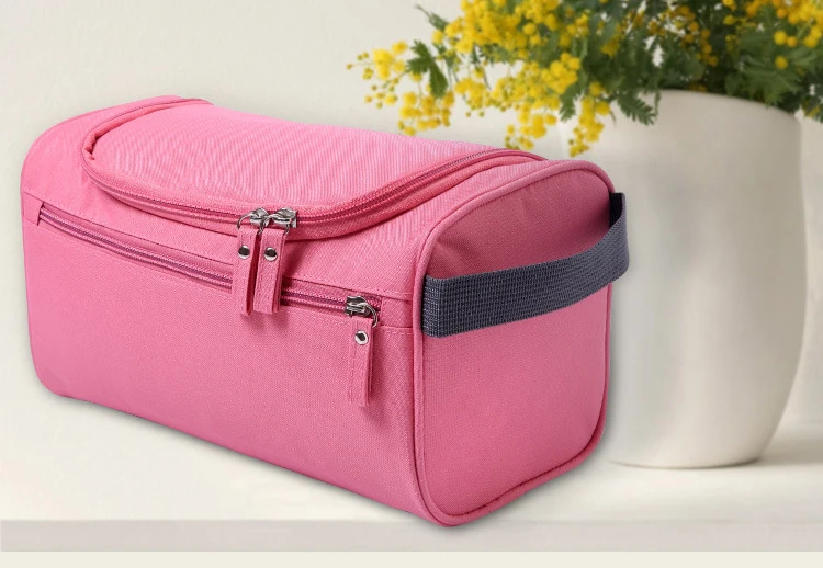 Portable Travel Toiletries Cosmetics Storage Box Folding Waterproof Men Hanging Wash Bag Women Makeup Organizer Cases