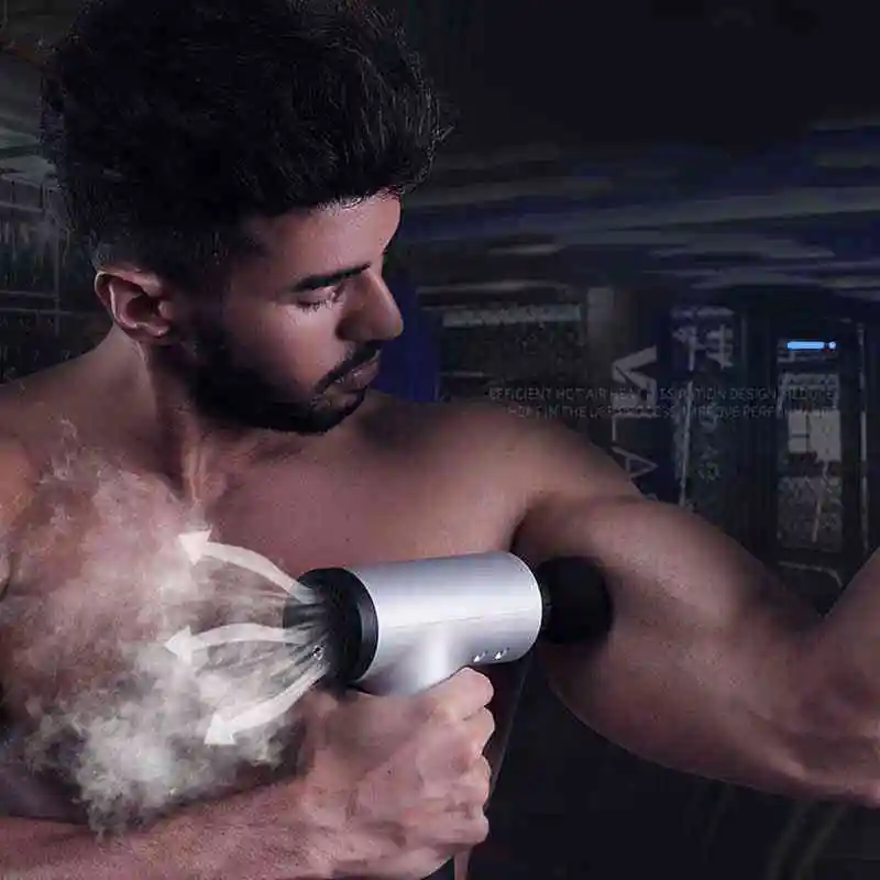 

Tissue Massage Gun Muscle Massager Muscle Pain Management after Training Exercising Body Relaxation Slimming Shaping Pain Relief