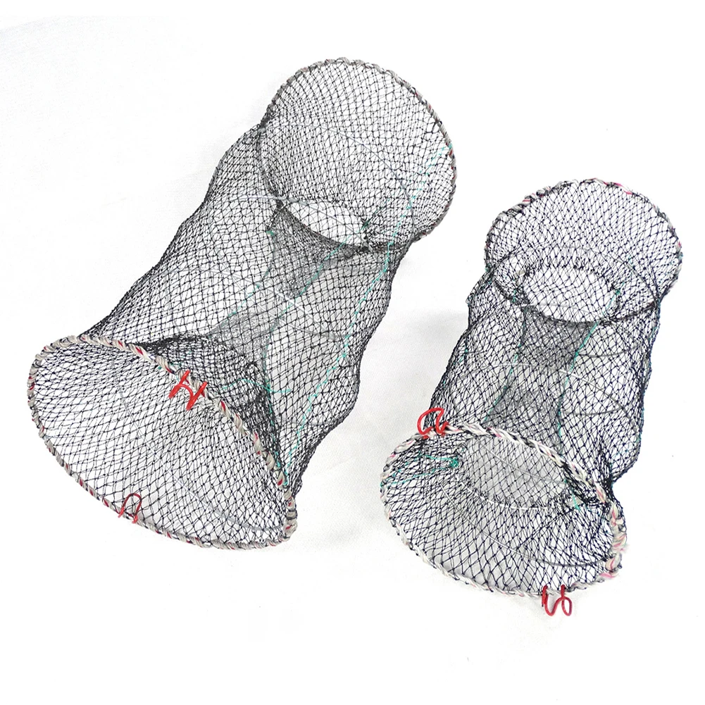 Simple Folding Fishing Net Lightweight Crab Shrimp Loach Trap Cages