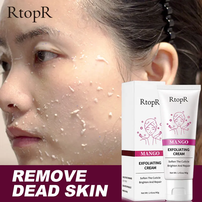 RtopR Facial Exfoliating Gel Cream Whitening Moisturizing Facial Scrub