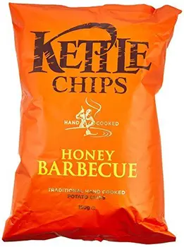 

KETTLE Vegetable Chips Chips Barbecue Miel 150 g - Lot de 4