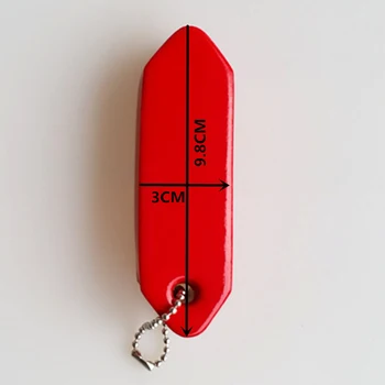 

High Visibility Inflatable Dry Bag Open Water Swimming Tow Float Keychian