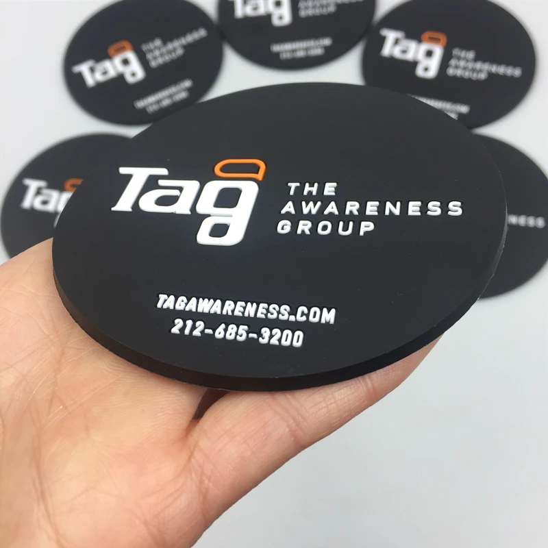 Custom Printed Logo Promotion Gifts Cup Holder Soft Rubber Coaster sets Tableware Waterproof and Heat Insulation 9 H7327342636d24201938df3eee9f613e2h