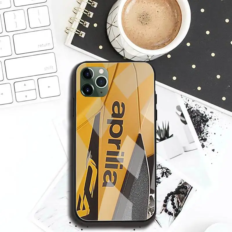 Aprilia Ốp Lưng Điện Thoại Kính Cường Lực Cho iPhone 11 Pro XR XS MAX 8X7 6S 6 Plus SE 2020 Ốp Lưng apple silicone case Cases For iPhone