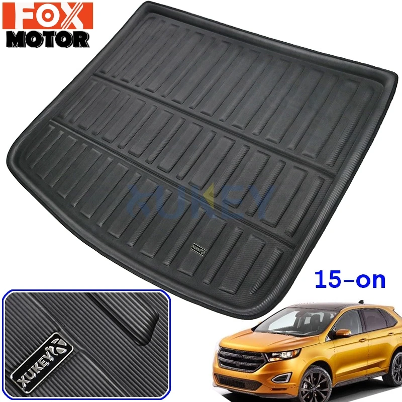 Подходит для Ford Edge 2015 2016 2018 задний багажник Грузовой коврик лоток загрузочный