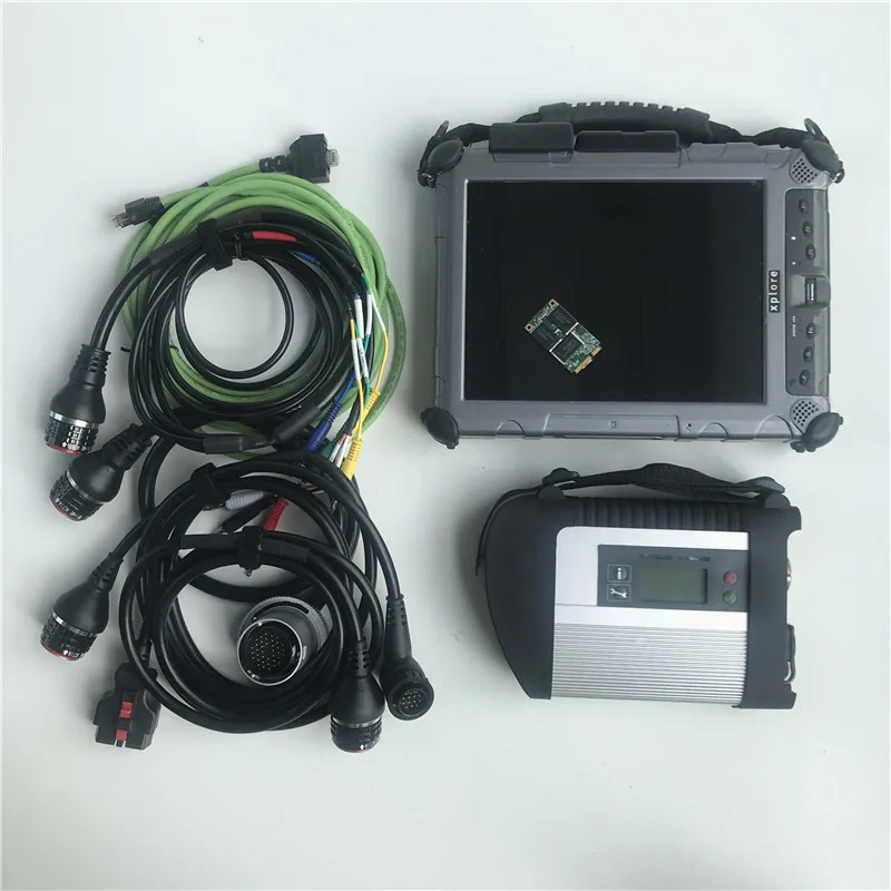 Супер MB Star C4 с программным обеспечением 2020 12 в 480 г SSD хорошо установленный на б/у