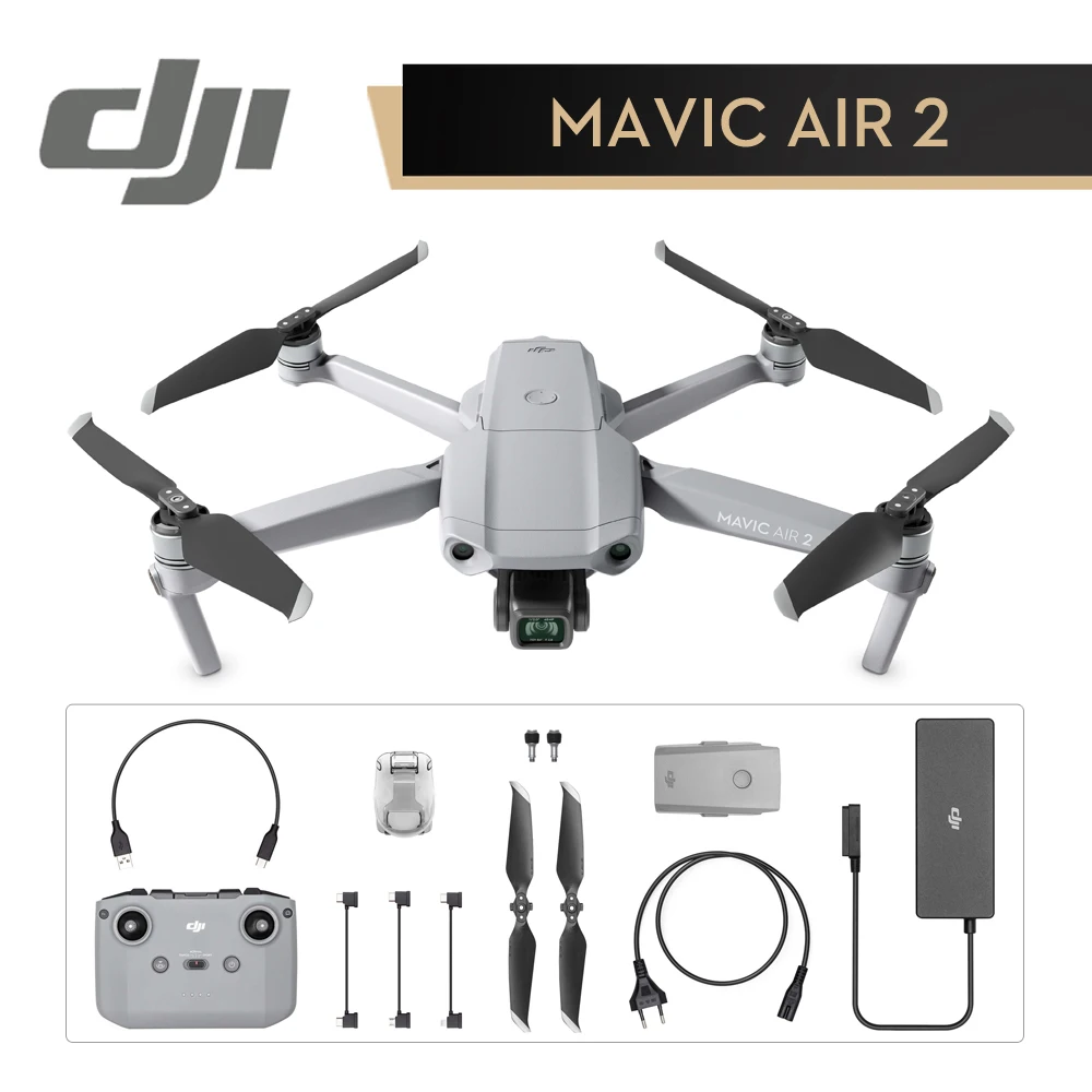 DJI Mavic Air 2 Дрон Fly More комбинированный автоматический обход препятствий 8k Hyperlapse